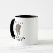 Mug Amour NAPOLITAIN de MASTIFF ! (Devant gauche)