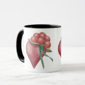 Mug Amour noir (Devant gauche)