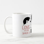 Mug AMOUR NOIR en VERT & ROUGE (Gauche)