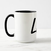 Mug Amour Noir et Blanc (Gauche)