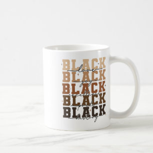 Mug Amour Noir Joie Excellence Fierté Histoire Africai