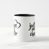 Mug Amour noir juste un plus de chapitre - intoxiqué (Centre)
