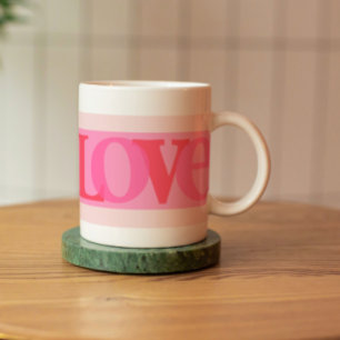 Mug Amour Nuances de rose