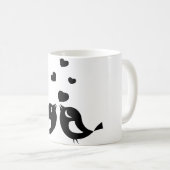 Mug amour, oiseaux, animaux (Devant droit)