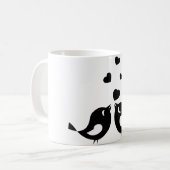 Mug amour, oiseaux, animaux (Devant gauche)