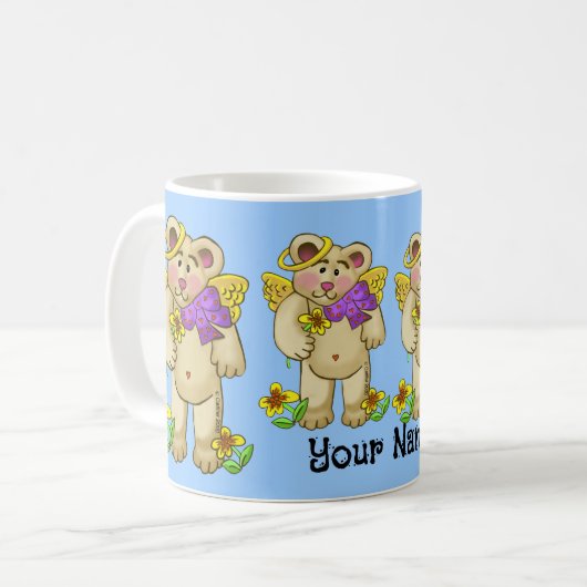 Mug Amour Ours Angel (Devant gauche)