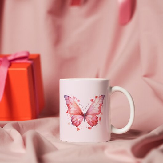 Mug Amour papillon | Aquarelles | Feminine