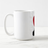 Mug Amour Paris Coeur Rouge Tour Eiffel (Gauche)