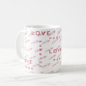 Mug Amour passionné | Saint Valentin (Devant gauche)