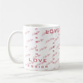 Mug Amour passionné | Saint Valentin (Gauche)
