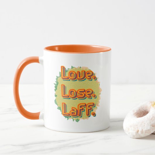 Mug Amour. Perdez. Laff. Gfx-03 (Avec donut)