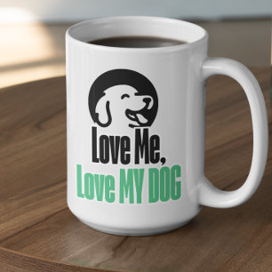 Mug Amour personnalisable J'aime mon chien