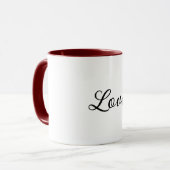 Mug Amour personnalisé (Devant gauche)