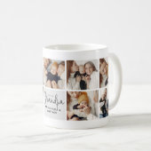 Mug Amour Personnalisé Moderne - Grandpa 9-Photo (Devant droit)