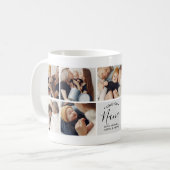 Mug Amour Personnalisé Moderne Vous Nana 9-Photo (Devant gauche)