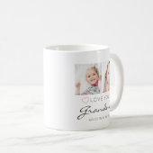 Mug AMOUR PERSONNALISÉ VOUS GRANDMA manuscrit 2 photos (Devant droit)