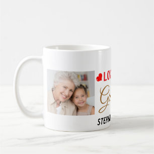 Mug Amour personnalisé You Grand-mère 2 Photo