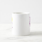 Mug Amour personnel tendance Raspberry Purple Pickleba (Centre)