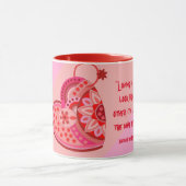 MUG AMOUR POUR COUPLE DE MARIÉS (Centre)