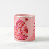 MUG AMOUR POUR COUPLE DE MARIÉS (Centre)