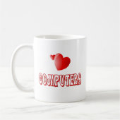 Mug Amour pour des ordinateurs (Gauche)