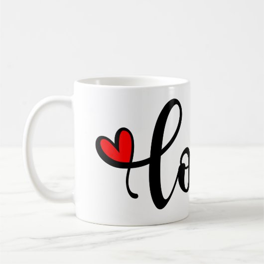 Mug Amour pour la Saint Valentin (Gauche)
