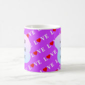 Mug AMOUR pourpre (Centre)