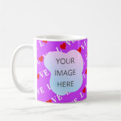 Mug AMOUR pourpre (Gauche)