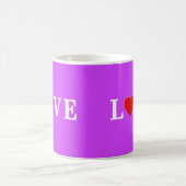 Mug AMOUR pourpre (Centre)