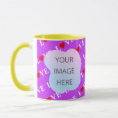 Mug AMOUR pourpre (Gauche)