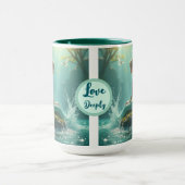 Mug Amour Profondément Sirène Nom Saint Valentin (Centre)