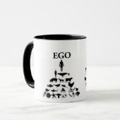 Mug Amour-propre/tasse d'Eco (Devant gauche)