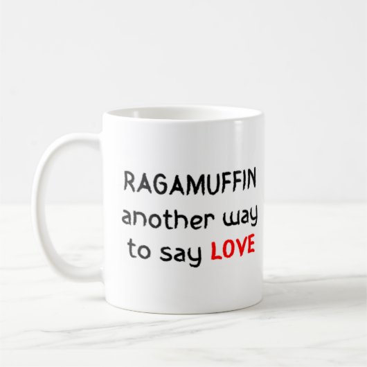 Mug amour ragamuffin (Gauche)