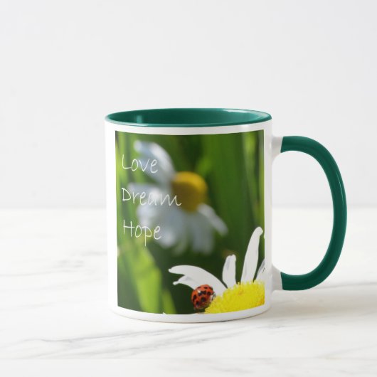 Mug Amour, rêve, espoir (Droite)