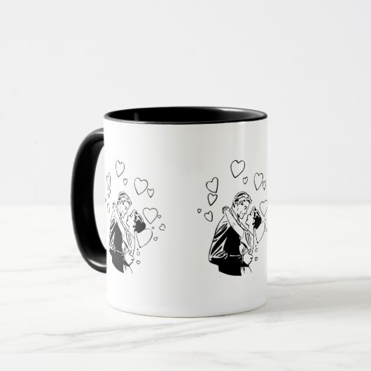 Mug Amour & Romance : Objectifs de Relation (Devant gauche)