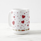 Mug Amour Romantique (Devant gauche)