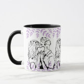 Mug Amour romantique & Relation Moments de coeur (Gauche)