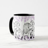 Mug Amour romantique & Relation Moments de coeur (Devant gauche)