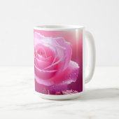 Mug Amour rose (Devant droit)