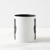 Mug Amour Rotweillers Chiens tellement de citations am (Centre)