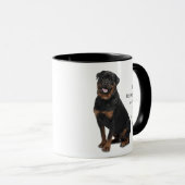 Mug Amour Rotweillers Chiens tellement de citations am (Devant droit)