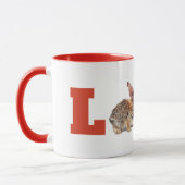 Mug Amour rouge de lapin (Gauche)