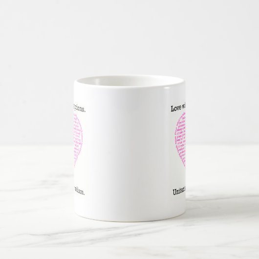 Mug Amour sans exceptions (Centre)