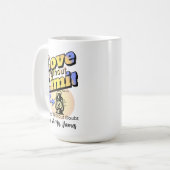 Mug Amour Sans Limite - Psaume 91:4 (Devant gauche)