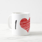Mug Amour, servi tous les jours (Devant gauche)