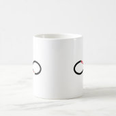 Mug amour, signe d'infini vous et moi interminables (Centre)