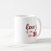 Mug Amour Simple Charmant Douce Main Volant Cœur (Devant droit)
