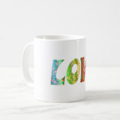 Mug AMOUR super (Devant gauche)