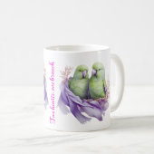 Mug Amour sur une branche - Deux oiseaux en Harmonie (Devant droit)