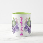 Mug Amour sur une branche - Deux oiseaux en Harmonie (Centre)